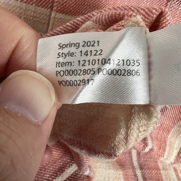 Marine Layer Mens Stretch Selvage Short Sleeve Shirt Size Small Outdoor Beach - Picture 5 of 8